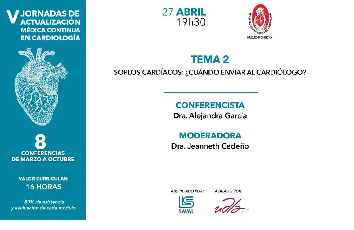Soplos cardíacos: ¿cuándo enviar al cardiólogo?